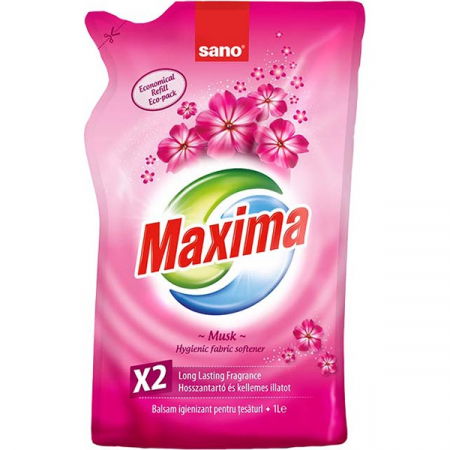 Casa, Gradina & Bricolaj - Balsam de rufe Sano Maxima Musk 1L