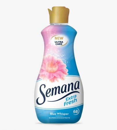 Curatenie & Intretinere - Balsam de rufe Superconcentrat Semana Extra Fresh Blue Whisper, 68 spalari, 1.7l