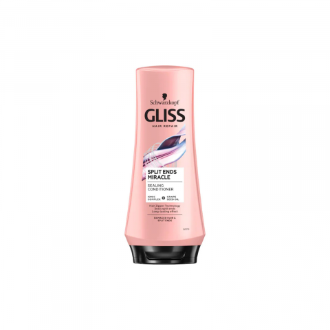 Pachete Speciale - Balsam Gliss Split Hair Miracle, pentru par deteriorat si varfuri despicate, 200 ml