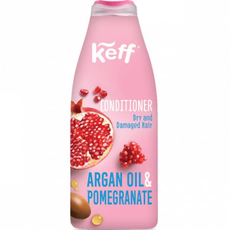 Balsam, Keff, Rodie & Ulei de Argan, pentru par uscat, 500 ml