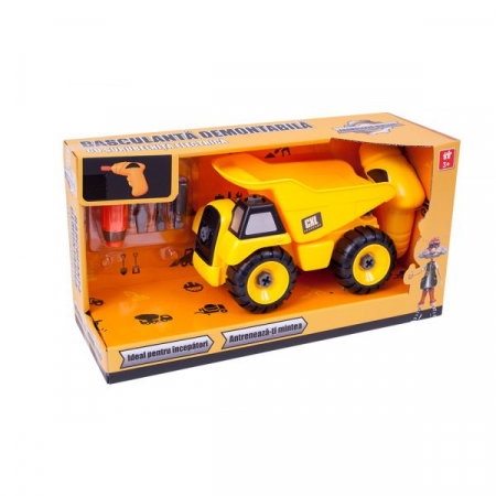 Jucarii, Copii & Bebe - Basculanta demontabila cu surubelnita electrica