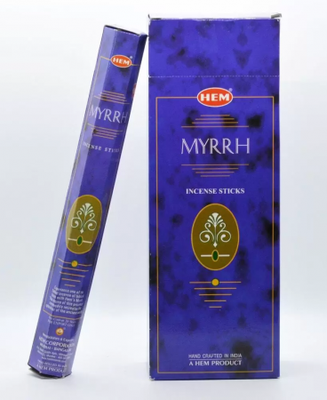 Relaxare - Betisoare parfumate MYRRH