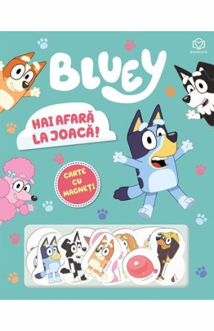 Carti pentru copii - Bluey - Hai afara la joaca!