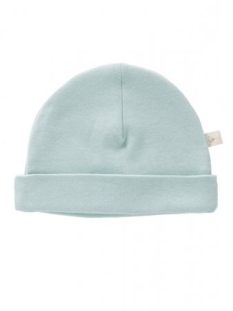 Jucarii, Copii & Bebe - Caciula bebelusi, bleu, din bumbac organicFresk