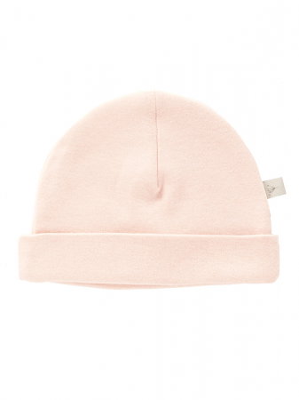 Jucarii, Copii & Bebe - Caciula bebelusi, roz, din bumbac organicFresk