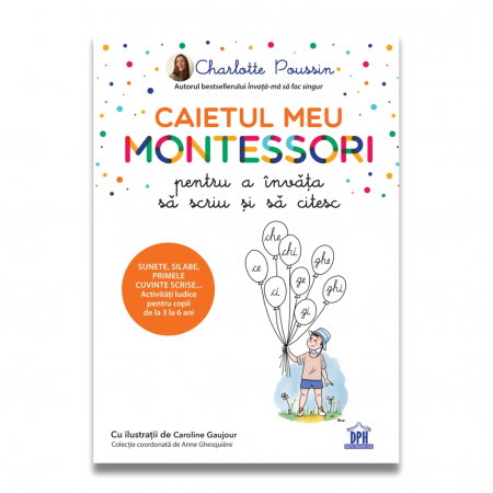 Carti pentru copii - Caietul meu Montessori pentru a invata sa scriu si sa citesc