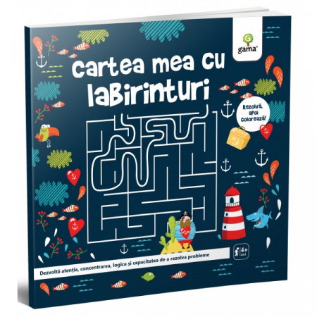 Carti pentru copii - Cartea mea cu labirinturi