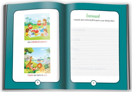 Citesc si scriu cuvinte 6-7 ani. Caiet pentru exersarea scrierii si pregatirea pentru clasele mai mari. Clasa I [2]