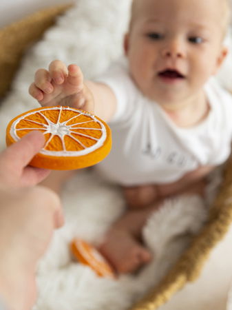 Portocala Clementino, jucarie pentru dentitie [1]