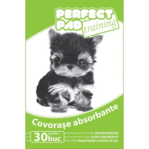 Pet Shop - COVORASE ABSORBANTE PERFECT 60X60 CM, 30 BUC/ PACHET