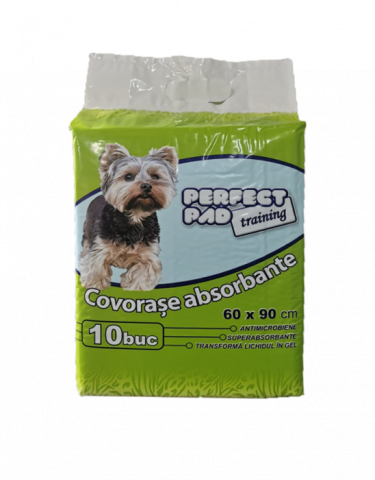 Pet Shop - COVORASE ABSORBANTE PERFECT 60X90 CM, 10 BUC/ PACHET