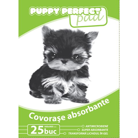 Pet Shop - COVORASE ABSORBANTE PERFECT 60X90 CM, 25 BUC/ PACHET