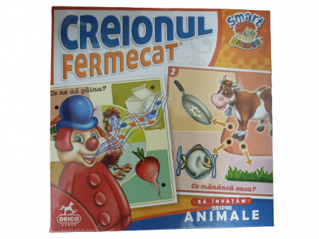 Jucarii, Copii & Bebe - Creionul fermecat. Sa invatam despre animale
