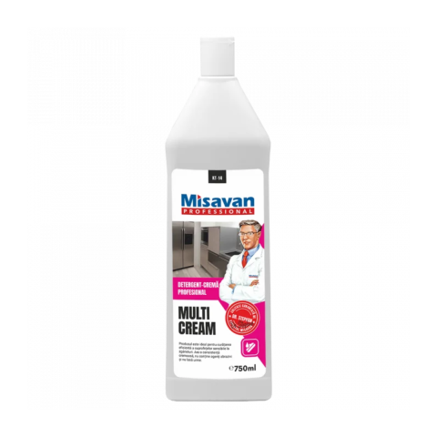 Detergenti Bucatarie si Vase - Crema curatare suprafete sensibile Dr. Stephan Multicream 750ml Misavan