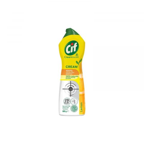 Solutii suprafete bucatarie - Crema de curatat non-abraziva Cif Professional lamaie, 750 ml