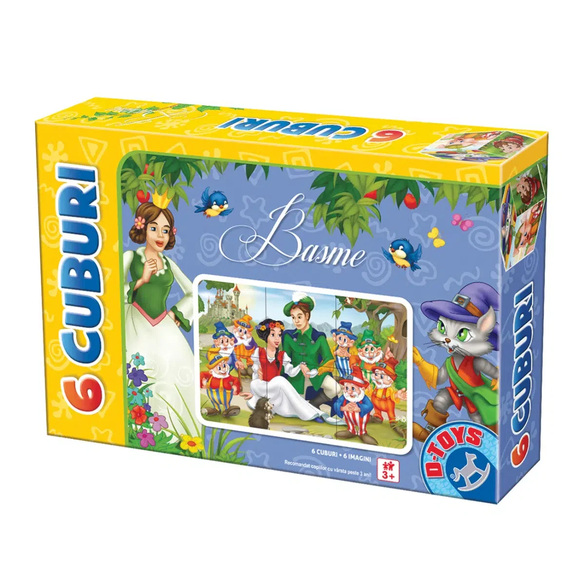 Jucarii, Copii & Bebe - Cuburi Puzzle - Basme