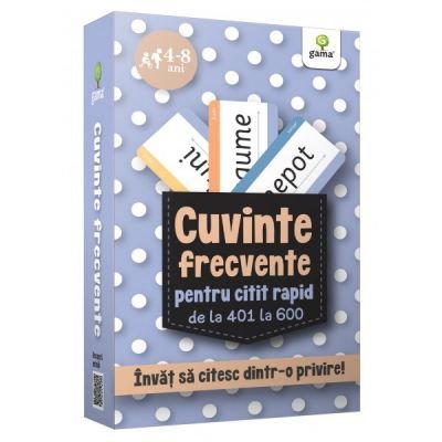 Jucarii, Copii & Bebe - Cuvinte frecvente pentru citit rapid de la 401 la 600