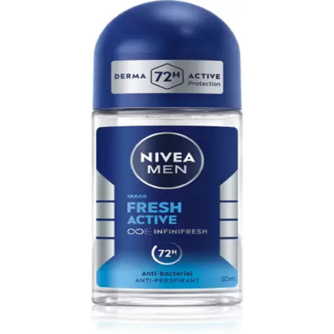 Ingrijire Personala & Cosmetice - Deodorant antiperspirant Nivea Fresh Active Roll-On 72h, 50 ml
