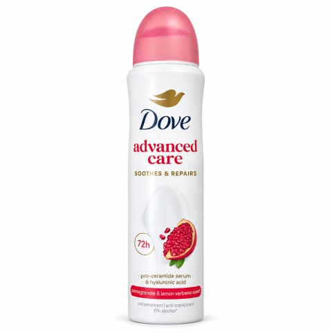 Deodorante si Antiperspirante - Deodorant spray Dove Advanced Care Pomegranate & Lemon, 72 h, 150 ml