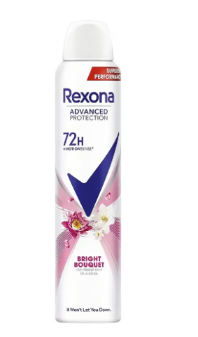 Ingrijire Personala & Cosmetice - Deodorant spray pentru femei 72h, Rexona Bright bouquet, 200 ml
