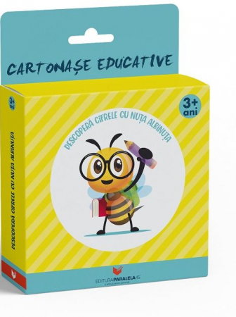Librarie - Descopera cifrele cu Nuta Albinuta. Cartonase educative