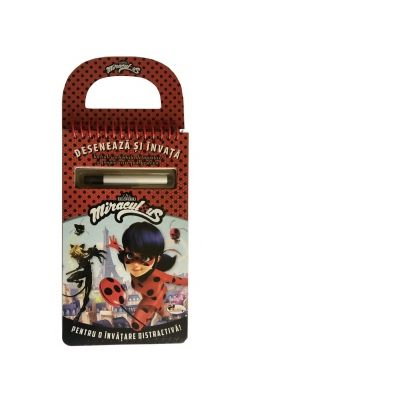 Carti pentru copii - Deseneaza si invata. Colectia Miraculous