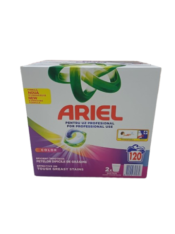 Detergenti de rufe capsule - Detergent Capsule Ariel All In 1 Color, 2x 60buc