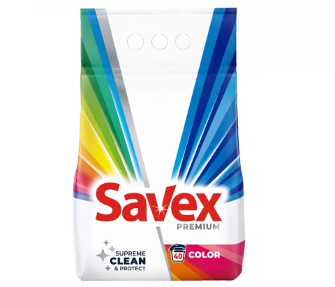 Curatenie & Intretinere - Detergent de rufe automat, Savex 2 in 1 Color, 4 kg, 40 spalari