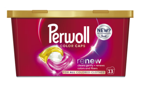 Casa, Gradina & Bricolaj - Detergent de rufe capsule Perwoll Renew Color, 13 spalari