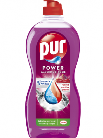 Detergent de vase Power 5+ Fig & Pomegranate, 750ml - Pur