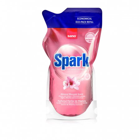 Curatenie & Intretinere - Detergent de vase Sano Spark Migdale Rezerva 500 ml