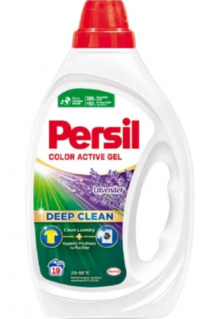 Curatenie & Intretinere - Detergent gel Color Deep Clean Lavender Freshness 19 spalari 855 ml - Persil