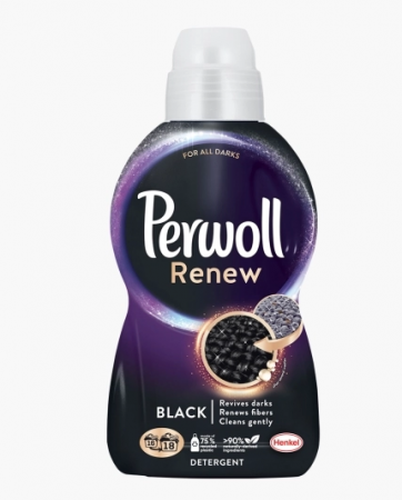 Curatenie & Intretinere - Detergent lichid pentru rufe Perwoll Renew Black, 18 spalari, 990 ml