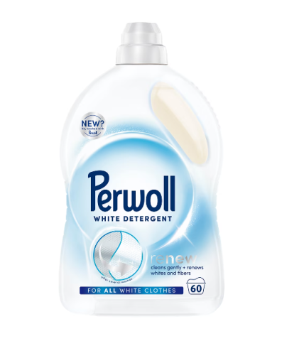 Casa, Gradina & Bricolaj - Detergent lichid pentru rufe Perwoll Renew White, 60 spalari, 3 l
