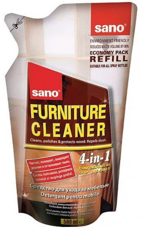Curatenie & Intretinere - Detergent mobila Sano Furniture Cleaner - Rezerva 500 ml