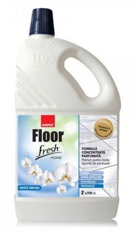 Detergenti Pardoseala - Detergent pardoseli concentrat Sano Floor Fresh Home White Orchid 2l