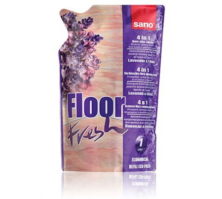 Casa, Gradina & Bricolaj - Detergent pardoseli Sano Floor Fresh Lavanda si Liliac 750ml