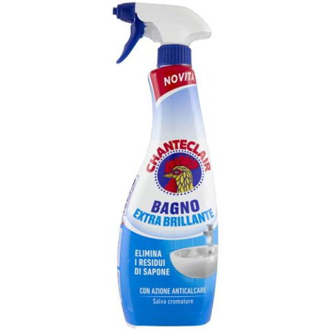 Detergent suprafete baie cu actiune anticalcar, Chanteclair, 625 ml
