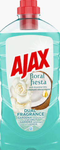 Casa, Gradina & Bricolaj - Detergent universal multisuprafete Ajax Floral Fiesta Dual Fragrance, Gardenia & Cocos, 1L