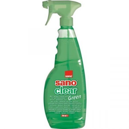 Casa, Gradina & Bricolaj - Detergenti geamuri Sano Clear Green Trigger 1L