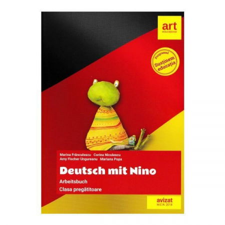 Clasa pregatitoare - Carte bilingva romana-germana - Deutsch mit Nino Arbeitsbuch de Marina Franculescu