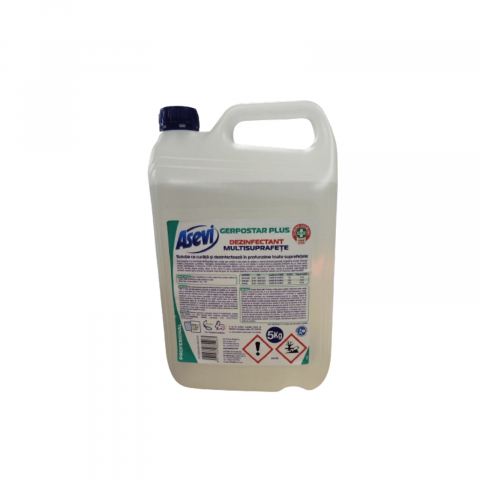 Detergenti Suprafete - Dezinfectant Multisuprafete Concentrat, Asevi Profesional, 5 l