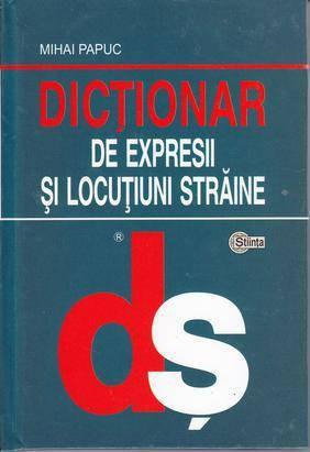 Librarie - Dictionar de expresii si locutiuni straine