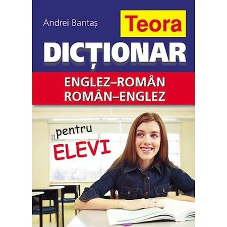 Librarie - Dictionar englez roman, roman englez pentru elevi
