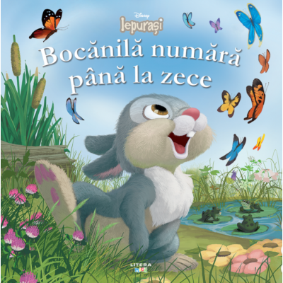 Carti pentru copii - Disney. Iepurasi. Bocanila numara pana la zece