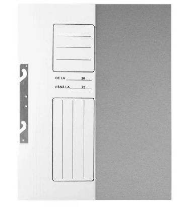 Folii, Dosare, Mape - Dosar 1/2 carton alb