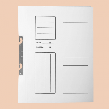 Folii, Dosare, Mape - Dosar carton 1/1 alb SD