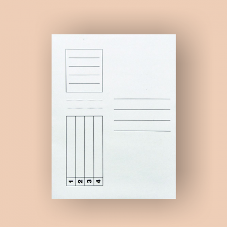 Folii, Dosare, Mape - Dosar carton simplu alb