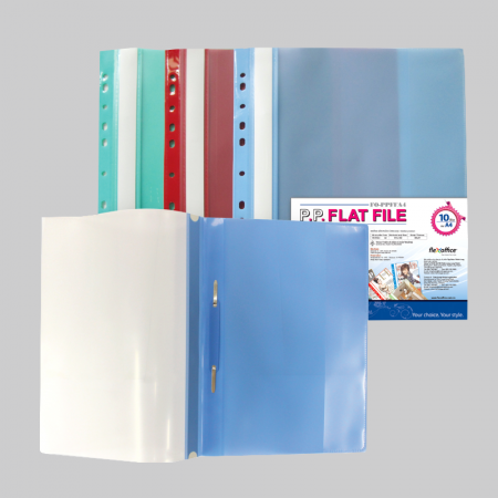 Birotica & Papetarie - Dosar plastic multiperforatii 10 buc/set FO-PPFFA4