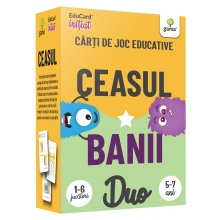 Carti pentru copii - DuoCard - Ceasul • Banii